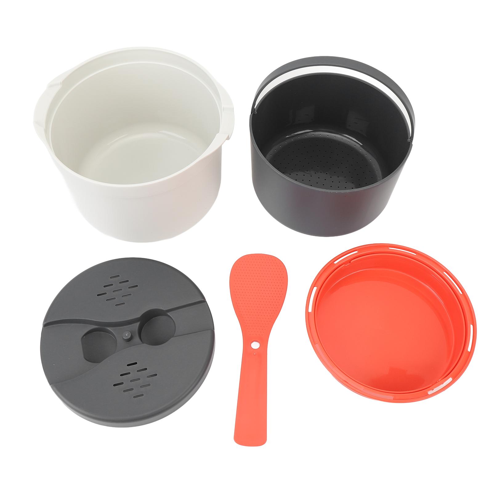 Микроволновая рисоварка Микроволновая рисоварка Портативная микроволновая овощеварка для риса и овощей